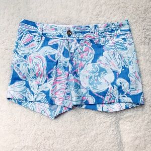 Lily Pulitzer Callahan Shorts SZ 2